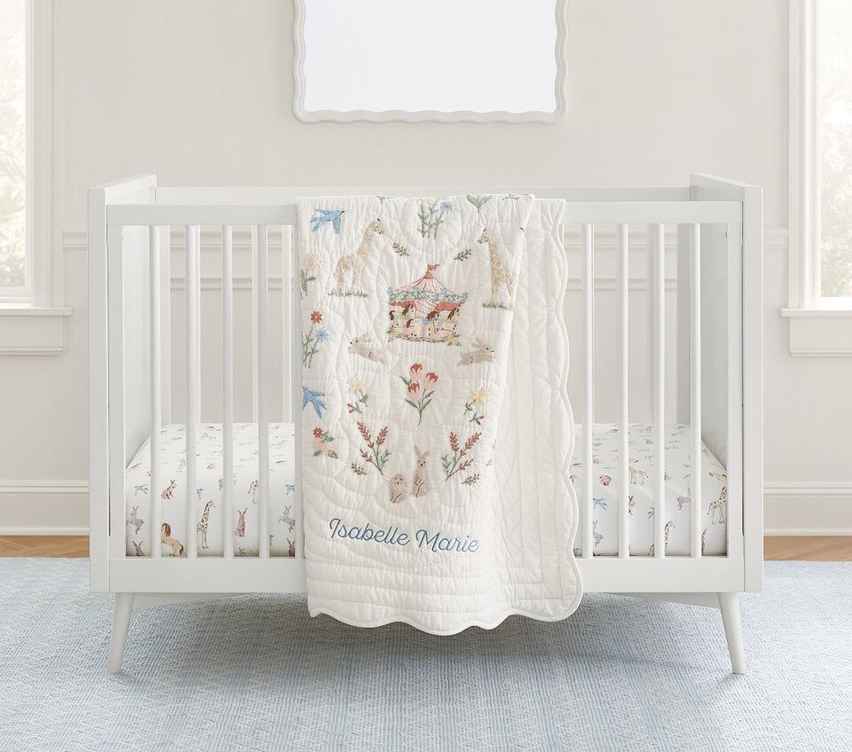 West Elm x PBK MidCentury Cot Pottery Barn Kids UK